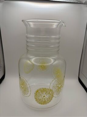 Vintage Pyrex Corning NY USA Lemonade Pitcher 1.5 qt / 1.5 L No Lid Very‎ Clean